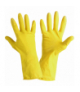 Rękawice lateks gospodarcze żółte, karta, "10", ce, Lahti Pro L211310K