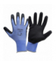 Rękawice lateks czarno-nieb. l211610p, karta, "10", ce,Lahti Pro L211610K