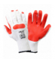 Rękawice lat. czerw.-białe l210910p, 12 par, "10", ce, Lahti Pro L210910W