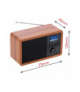 Radio dab + bluetooth ADLER AD 1184