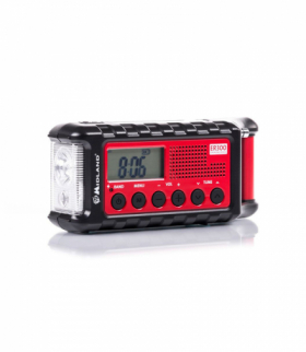 Radio alarmowe ER300 z akumulatorem 2600mAh dynamo solar Midland LEC-URZ4056