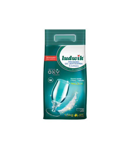 Proszek do zmywarki 1,5kg 5 funkcyjny woreczek ludwik Blow 90-114