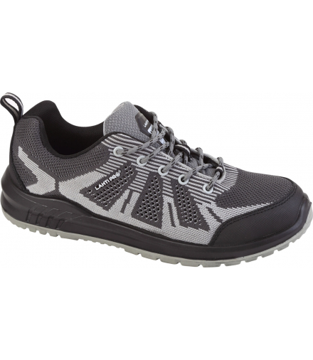 Półbuty z dzianiny 3d szaro-czarne, s1 src, "45", ce, Lahti Pro L3042145
