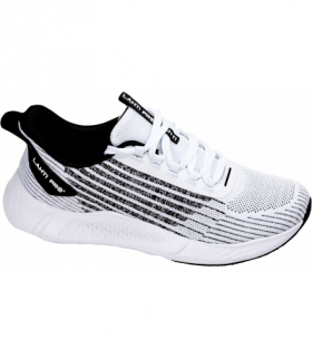 Półbuty z dzianiny 3d biało-czarne, "39", Lahti Pro L3043539