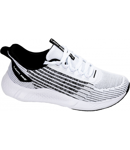 Półbuty z dzianiny 3d biało-czarne, "39", Lahti Pro L3043539