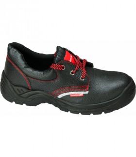 Półbuty skórzane czarne, s1 src, "49", ce, Lahti Pro LPPOMA49