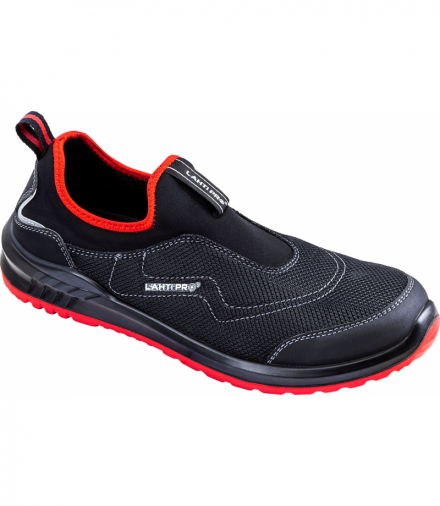 Półbuty bez sznurow.dzian.3d czar-czer,s1p src,"40",ce,Lahti Pro L3042840