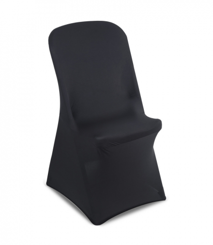 Pokrowiec na krzesło cateringowe czarny , 88x50x45cm, Spandex, GB373 GreenBlue CEN-77747