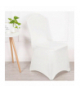 Pokrowiec na krzesło cateringowe biały , 88x50x45cm, Spandex, GB374 GreenBlue CEN-77748