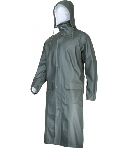 Płaszcz przeciwdeszczowy pu, zielony, "2xl", ce, Lahti Pro L4170605