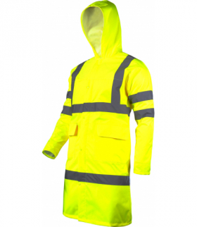 Płaszcz ostrzegawczy przeciwdeszczowy, żółty, "m", ce, Lahti Pro L4170102