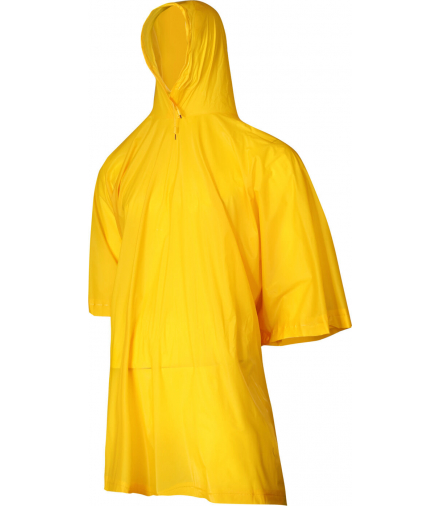 Peleryna przeciwdeszczowa ponczo, żółta, uniw.,ce,Lahti Pro LPPP11U