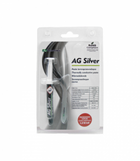 Pasta termoprzewodząca Silver 3g AG AGT-107 AG Termopasty LEC-CHE1588