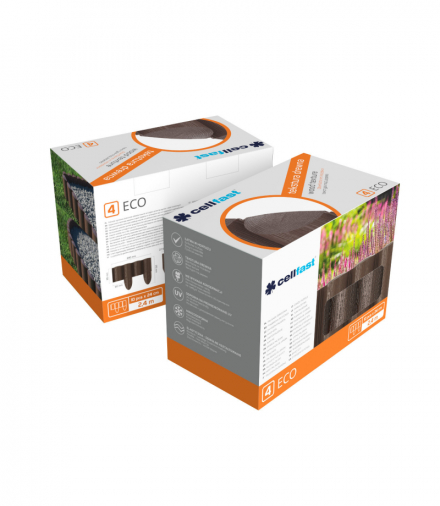 Palisada ogrodowa Cellfast Eco brązowa CELLFAST CEN-43796