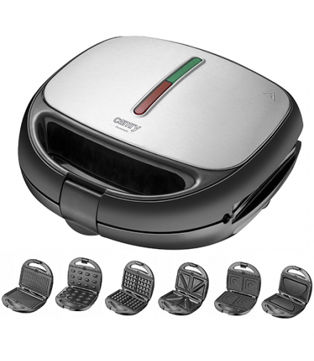 Opiekacz do kanapek 6 w 1 CAMRY CR 3057