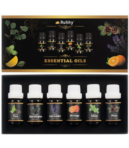 Olejek eteryczny- zestaw 6szt. 10ml Ruhhy 21939 RUHHY 00021939
