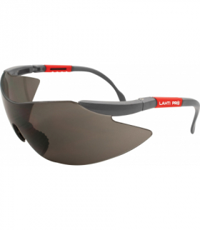 Okulary ochr., szare, regul., etui+zawiesz., ce, Lahti Pro 46038