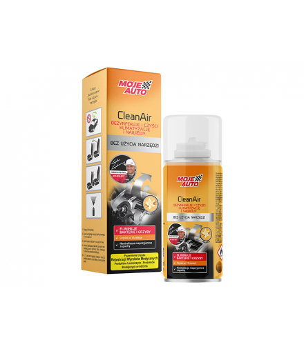Odświeżacz klimatyzacji 150ml wanilia cleanair moje auto Blow 52-254