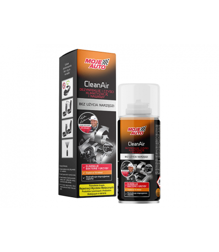 Odświeżacz klimatyzacji 150ml black cleanair moje auto Blow 52-256
