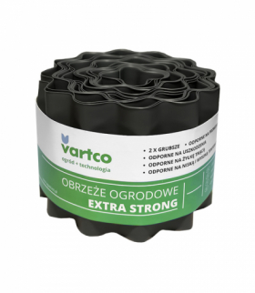 Obrzeże ogrodowe faliste 20cm x9m Vartco Extra Strong szare Agaplast CEN-81249