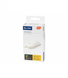 Mysz optyczna blow mp-60 usb biała Blow 84-043