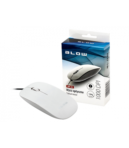 Mysz optyczna blow mp-30 usb biała Blow 84-031