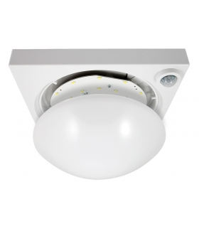 PLAFON LED Z CZUJNIKIEM RUCHU PIR ML-09B7 12W, 4000-4500K, LED 5730