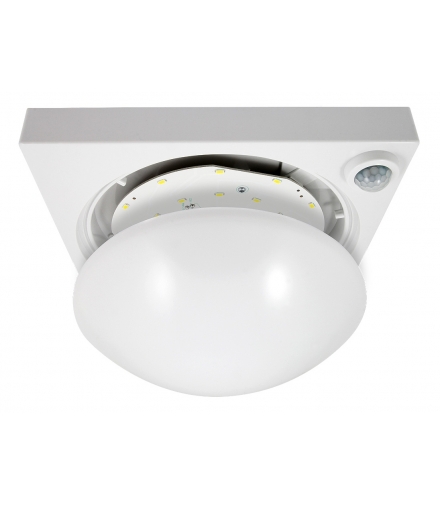 PLAFON LED Z CZUJNIKIEM RUCHU PIR ML-09B7 12W, 4000-4500K, LED 5730