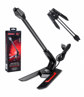 Mikrofon gamingowy , LED, YouTube streaming, kabel USB 1.5m, czułość 21dB+3dB, RS710 NanoRS CEN-62928