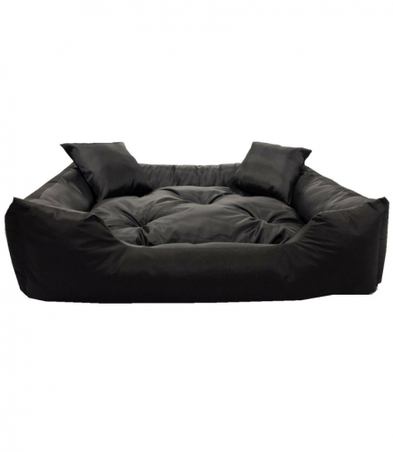 Legowisko dla psa ECCO 115x90 / 130x105 cm czarne AIO KingDog CEN-81288