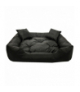 Legowisko dla psa ECCO 115x90 / 130x105 cm czarne AIO KingDog CEN-81288