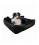 Legowisko dla psa ECCO 115x90 / 130x105 cm czarne AIO KingDog CEN-81288