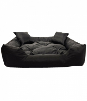 Legowisko dla psa ECCO 100x80 / 115x95 cm czarne AIO KingDog CEN-81287