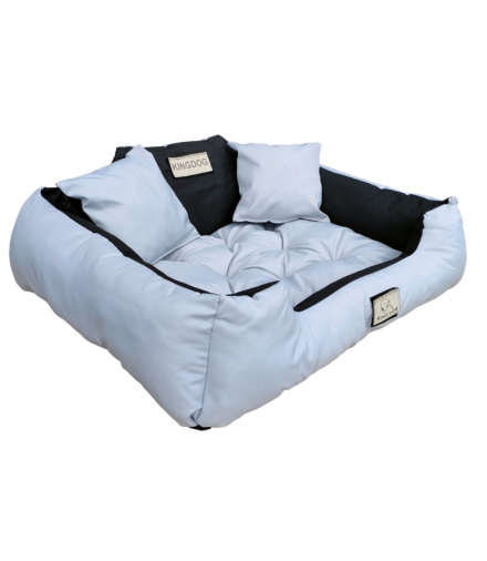 Legowisko 40 x 30 // 55 x 45 Jasno szare AIO KingDog CEN-79851