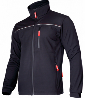 Kurtka softshell, czarna, rozmiar 3xl, ce, Lahti Pro LPKS13XL