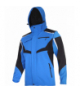 Kurtka softshell robocza z kapturem i odpinanymi rękawami, niebiesko-czarna, "m",ce,Lahti Pro L4093002