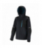 Kurtka softshell robocza z kapturem damska czarno-turkusowa, "l", ce,Lahti Pro L4094703