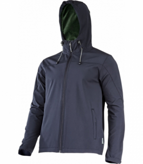 Kurtka softshell robocza z kapturem czarna, "s", ce, Lahti Pro L4093301