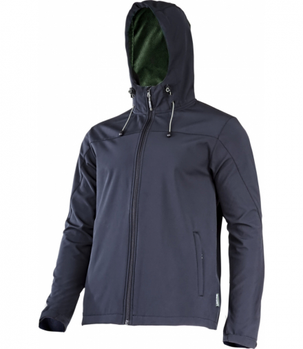 Kurtka softshell robocza z kapturem czarna, "3xl", ce, Lahti Pro L4093306