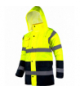Kurtka ostrzegawcza ocieplana, żółta, "2xl", ce, Lahti Pro L4090705