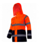 Kurtka ostrzegawcza ociep., pomarańczowa, "3xl", ce, Lahti Pro L4090606