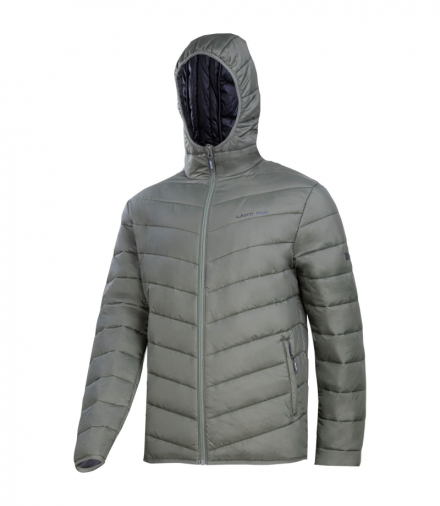 Kurtka ocieplana z kapturem, lekka, zielona, "3xl", ce,Lahti Pro L4094206