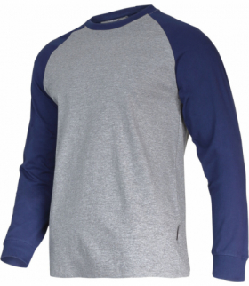 Koszulka z dł. rękaw. 190g/m2, szaro-gran., "3xl", ce, Lahti Pro L4022406