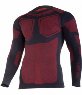 Koszulka termoaktywna czarno-czerwona, "2xl/3xl", ce, Lahti Pro L4120505