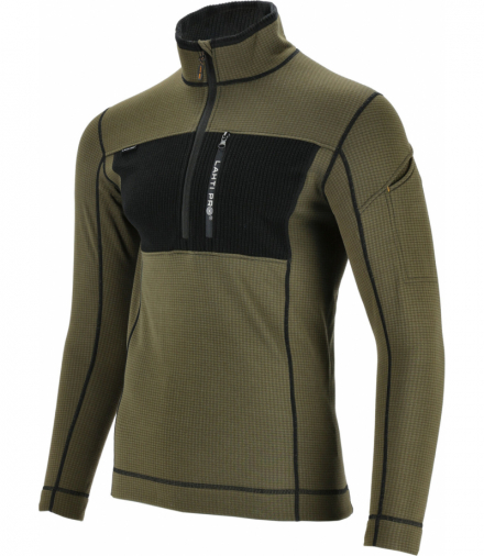 Koszulka termiczna zielono-czarna, "l", ce, Lahti Pro L4121203