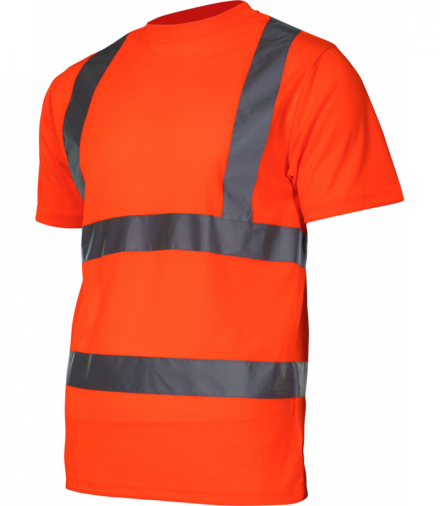 Koszulka t-shirt ostrzegawcza, pomarańcz., "3xl", ce, Lahti Pro L4020706