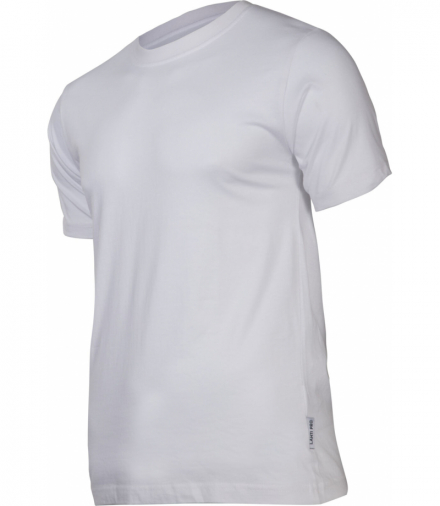 Koszulka t-shirt 180g/m2, biała, "l", ce, Lahti Pro L4020403