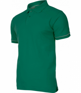 Koszulka polo, 220g/m2, zielona, "3xl", ce, Lahti Pro L4030906