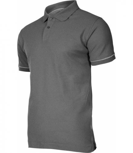 Koszulka polo, 220g/m2, szara, "l", ce, Lahti Pro L4030603