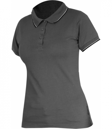 Koszulka polo damska 190g/m2, szara, "m", ce, Lahti Pro L4031502